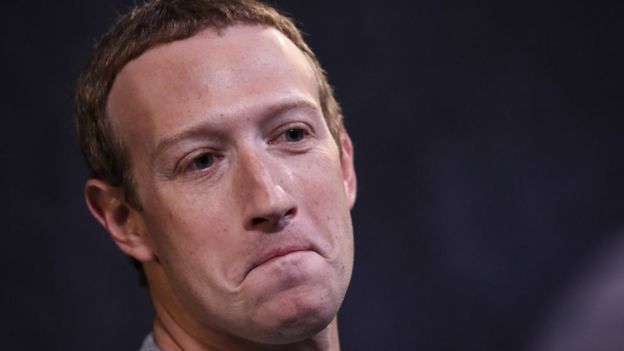 Giám đốc điều hành Facebook Mark Zuckerberg.