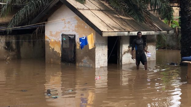 Filth take over streets after floods kill one, displace some residents afta June 8 rainfall