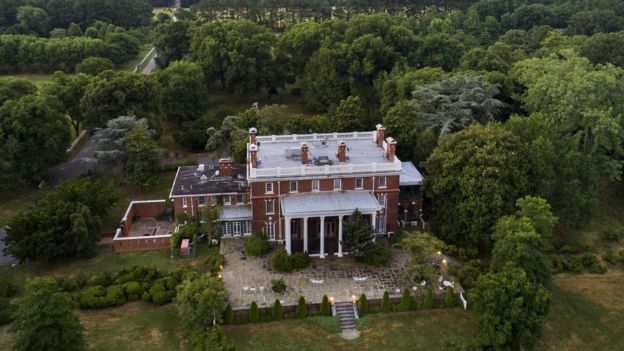 Russian diplomatic compound in Maryland