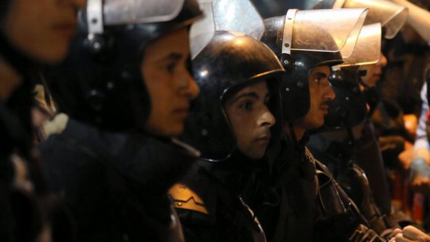 جنود بالشرطة المصرية