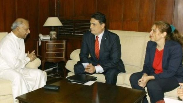 சுவிஸர்லாந்து தூதரக பெண் அதிகாரி