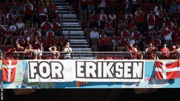 Christian Eriksen tributes