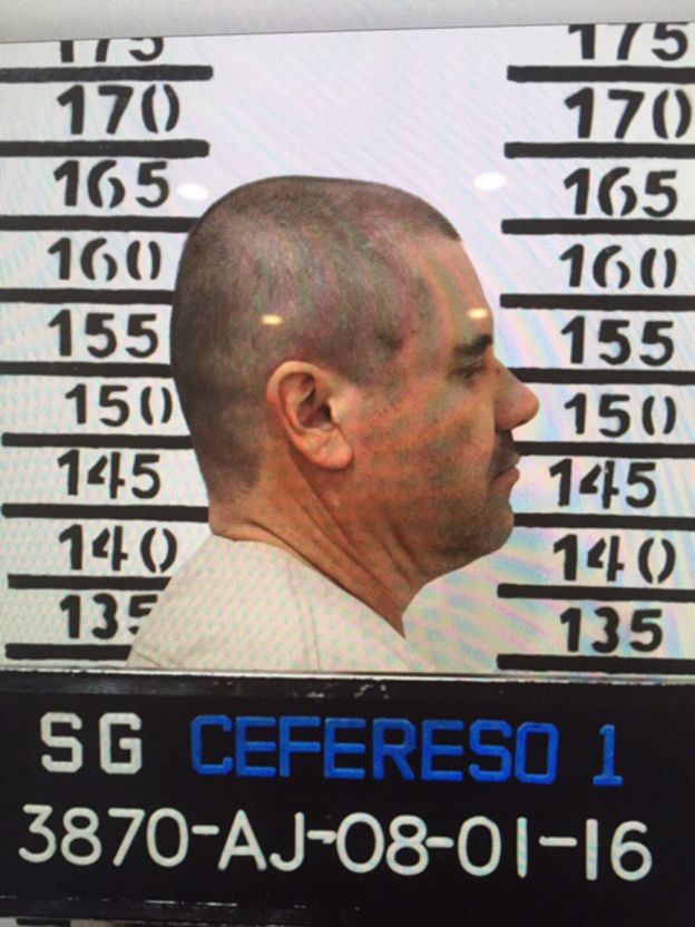 El Chapo permanece encarcelado en el norte de México.