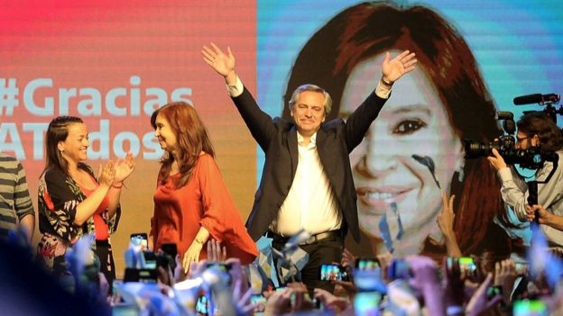 Cristina Kirchner e Alberto Fernández