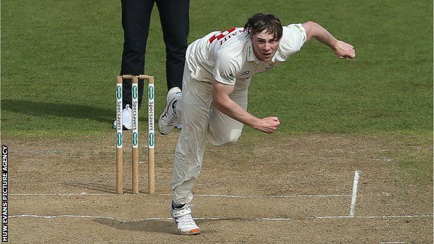 Dan Douthwaite led the wicket-taking for Glamorgan on the final day