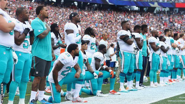 Donald Trump Wants Nfl Players Banned For Season If They