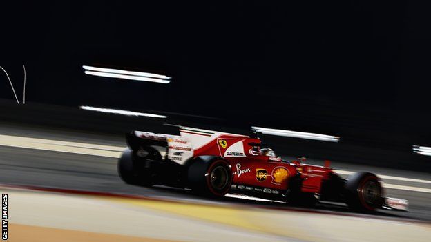 Ferrari's Sebastien Vettel