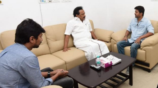 நடிகர் விஜய், மு.க. ஸ்டாலினிடம் நலம் விசாரிப்பு