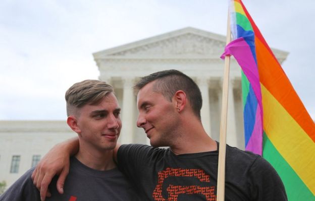 Us Supreme Court Rules Gay Marriage Is Legal Nationwide Bbc News