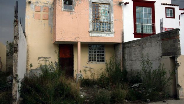 En México hay más de cinco millones de casas abandonadas como ésta, en Jalisco.