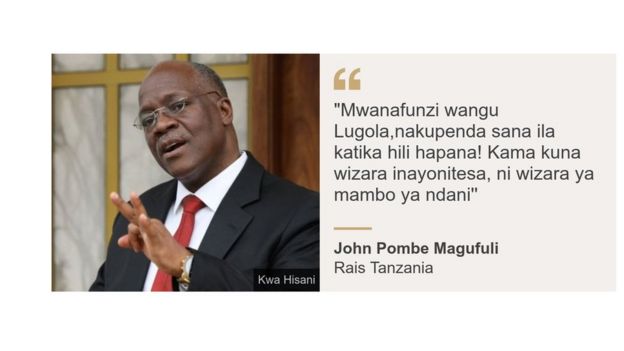Waziri wa mambo ya ndani wa Tanzania aomba kujiuzulu