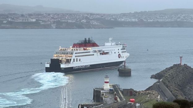 Manx Ferries Resume But More Gales Expected - BBC News