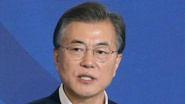 Moon Jae-in, presidente de Corea del Sur