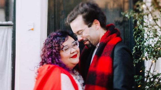 Christa Lei Montesines Sonido, 26, and Tobi Vollebregt, 33,