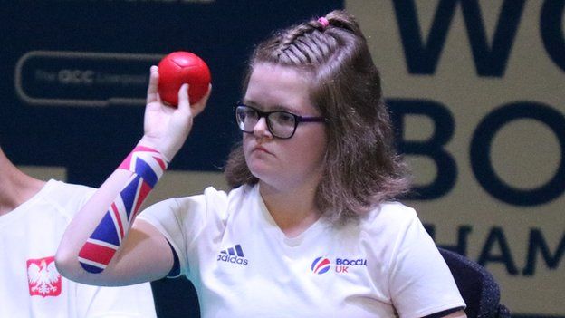 Claire Taggart Gold at European Regional Open for NI Boccia