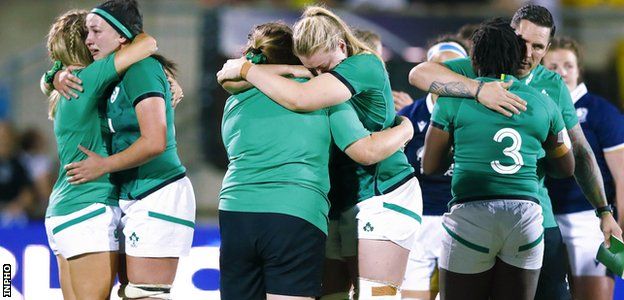 Ireland after their World Cup qualifying defeat by Scotland