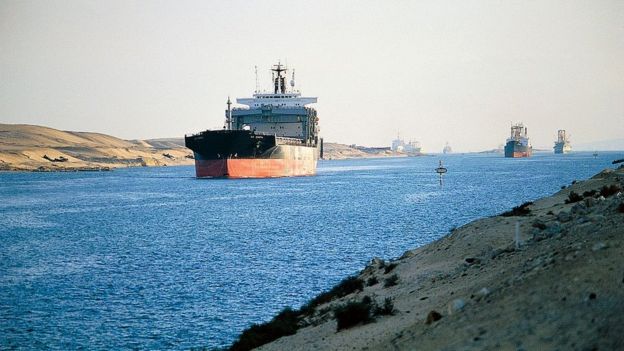 In pictures: Container ship blocking the Suez Canal finally on the move ...