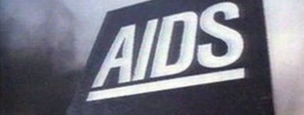 Still from government's 1987 Aids campaign