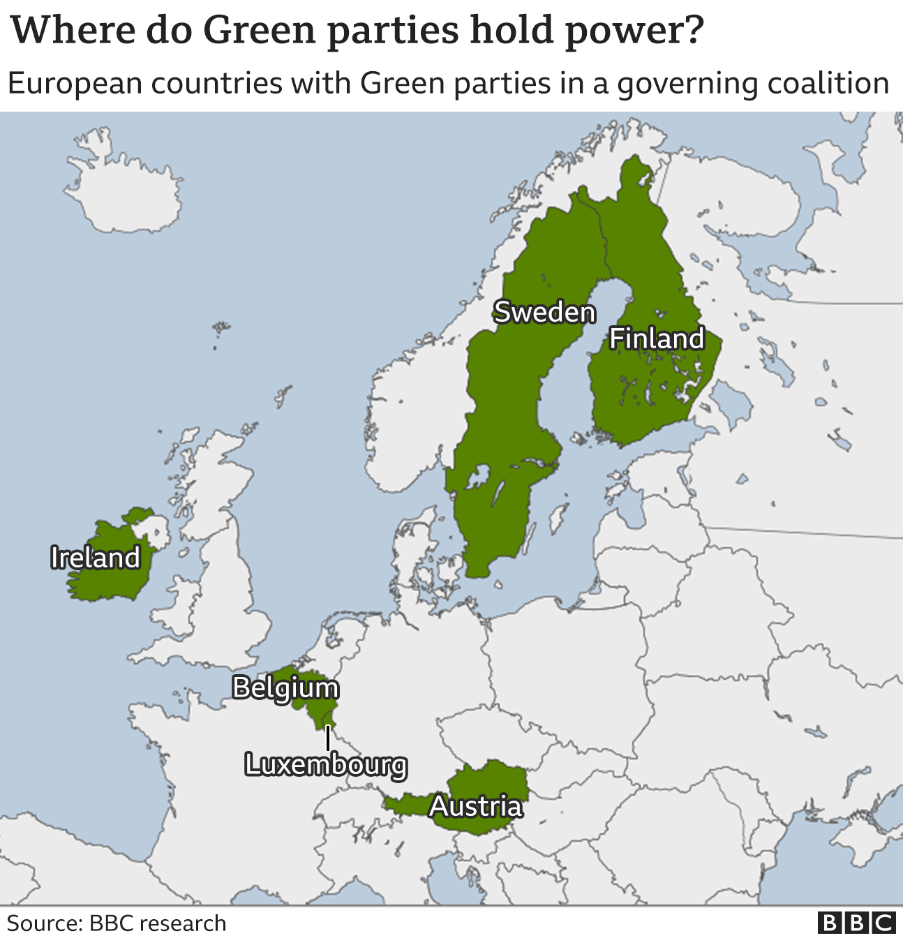 How green politics are changing Europe BBC News