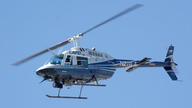 Helicóptero Bell 206B.