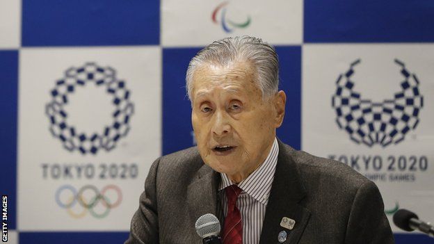 Tokyo 2020 Olympics president Yoshiro Mori