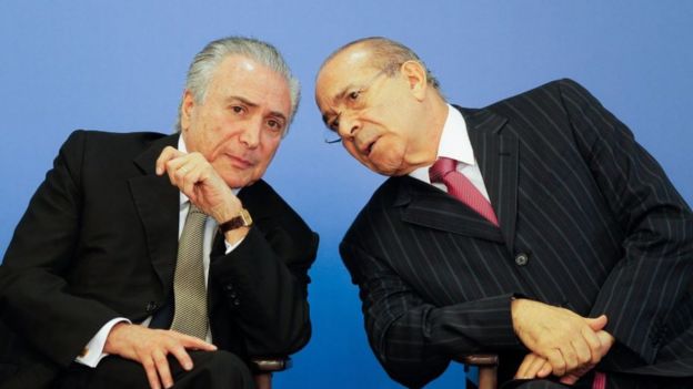 Temer e Eliseu Padilha