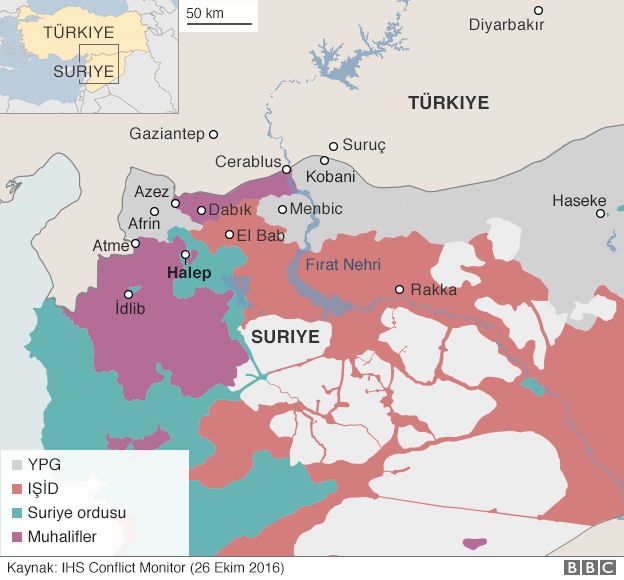 Suriye harita