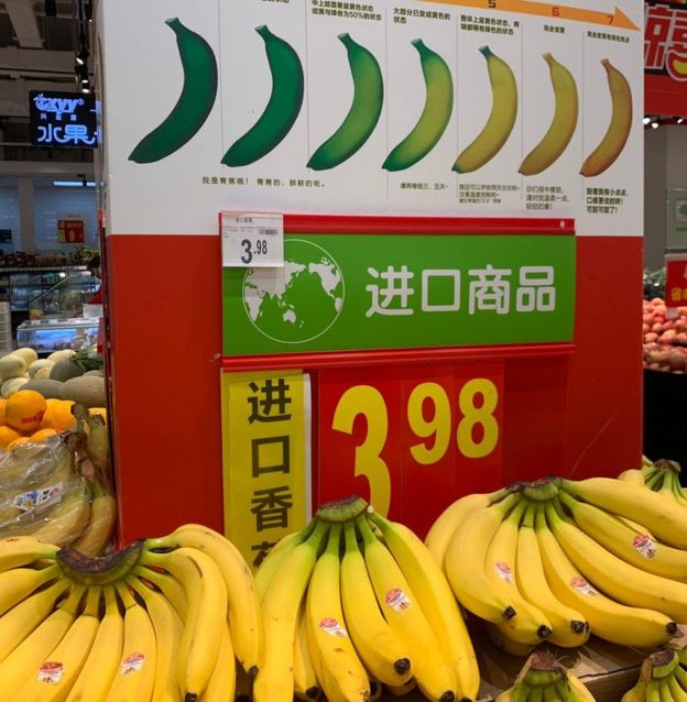 Bananos en china