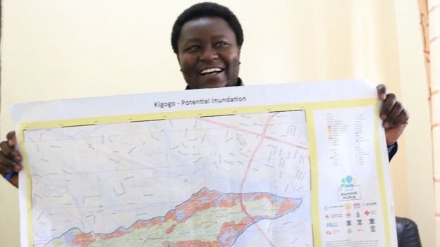 Osiligi Losai shows one of the drone maps