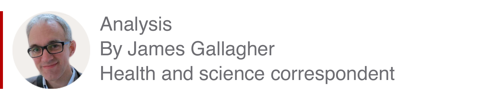 Cuadro de análisis de James Gallagher, corresponsal de ciencia y salud
