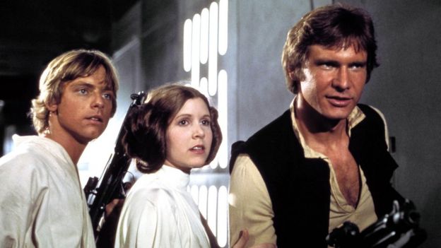 Publicity shot from Star Wars: A New Hope
