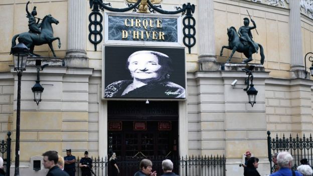 El Circo de Invierno le rindió su propio homenaje a Rosa Bouglione.