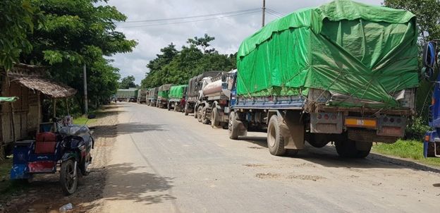 စစ်တွေကို သွားမယ့်သူတချို့ ရေလမ်းက သွားဖို့ပြင်