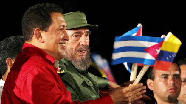 ChÃ¡vez llegÃ³ a decir que Cuba y Venezuela tenÃ­an "un mismo gobierno".