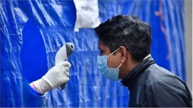 তাপমাত্রা পরীক্ষা।