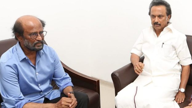 நடிகர் ரஜினிகாந்த் நலம் விசாரிப்பு