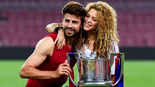 Shakira y Gerard Piqué