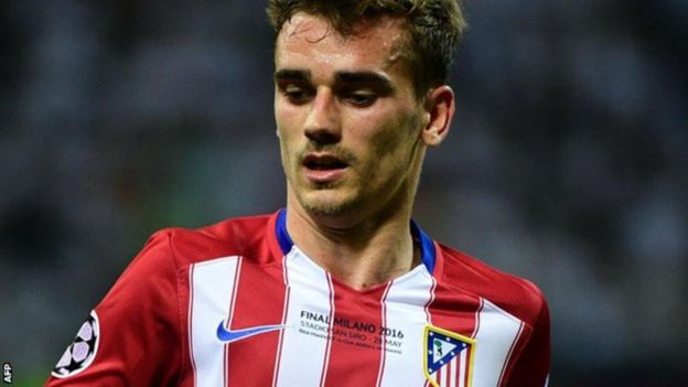 Antoine Griezman wa Atletico Madrid