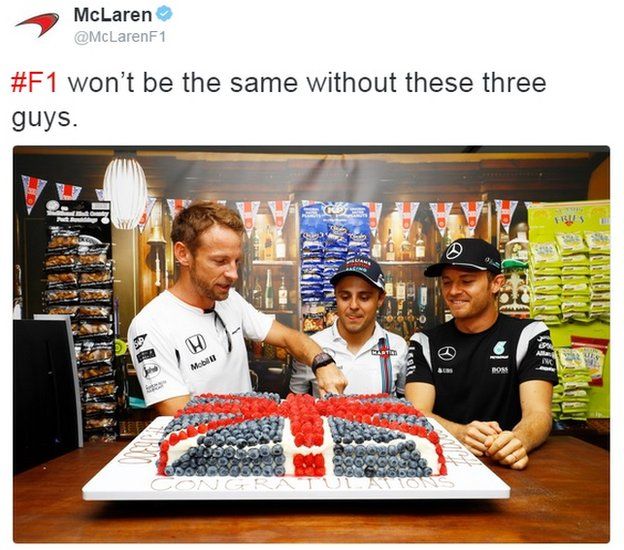 Nico Rosberg joins Jenson Button and Felipe Massa in retirement