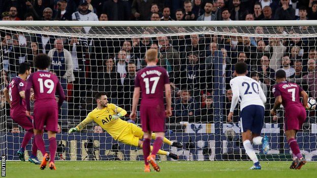 Tottenham Hotspur 1-3 Manchester City - BBC Sport