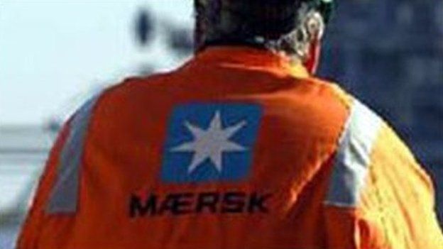 Maersk oil worker