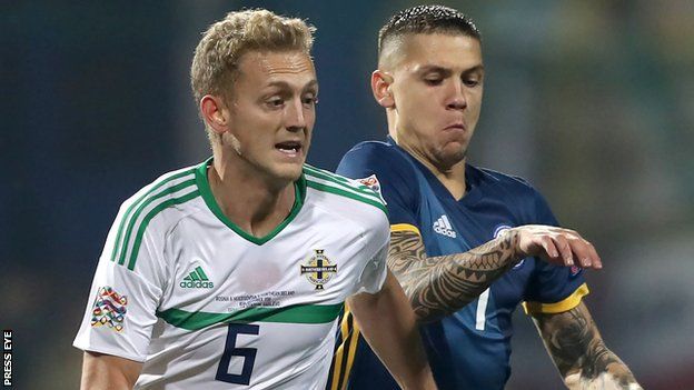 Northern Ireland lost twice to Bosnia in the Nations League