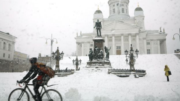 Bagaimana orang-orang Finlandia dapat bertahan hidup tanpa basa basi