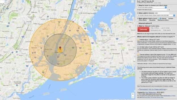 Nukemap