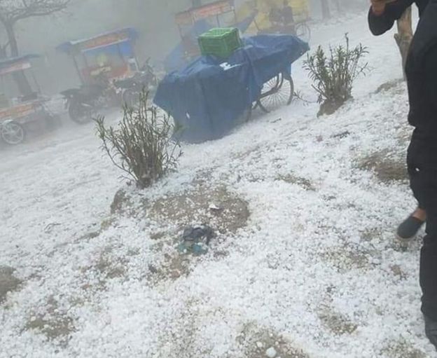 দিল্লির শিলাবৃষ্টি