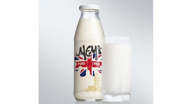 Nemi milk bottle
