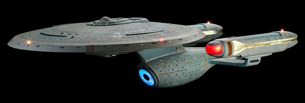 Ambassador-Class Starship Model Miniature from Star Trek: The Next Generation