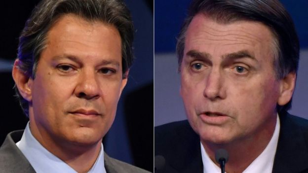 Haddad e Bolsonaro