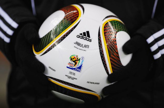 Pelota Jabulani, de Adidas