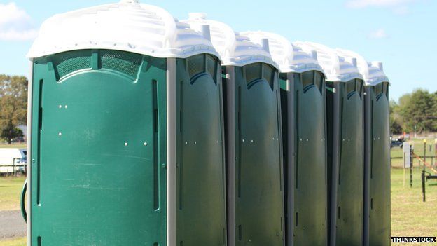 Portable toilets